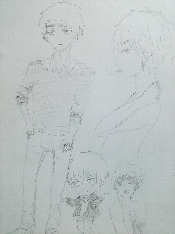 何年ぶりか絵を描いてみた