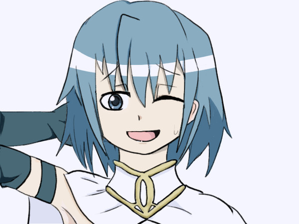 さやかちゃんらくがき