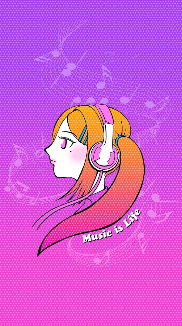 ヘッドホンガール