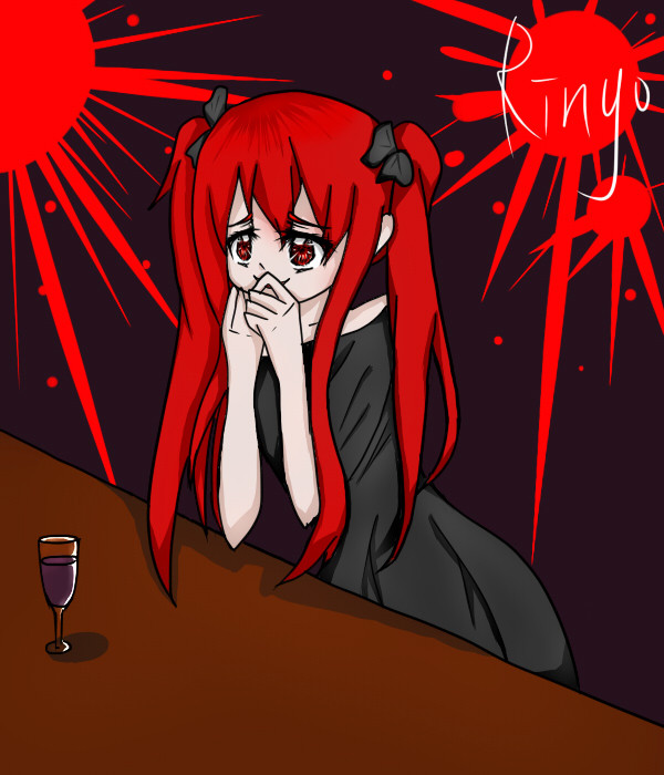 血髮少女