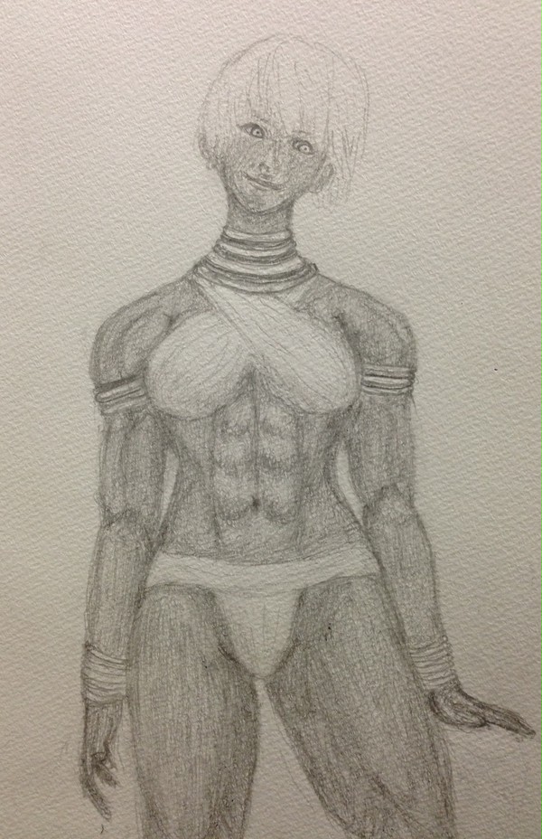 落書きでエレナ