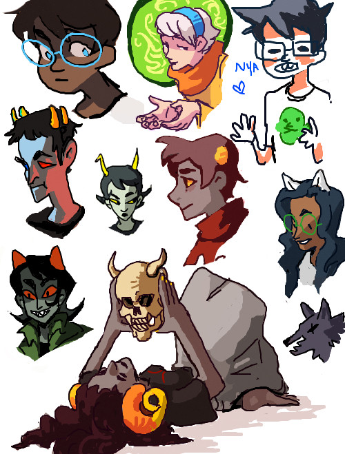 homestuck sketches