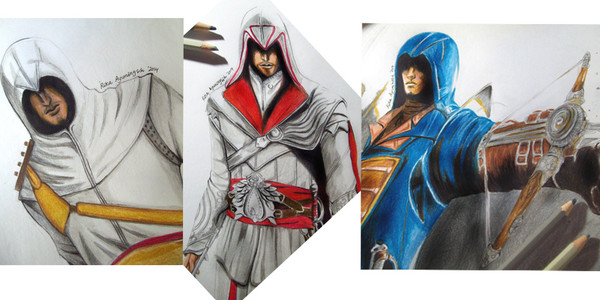 Altair - Ezio - Arno