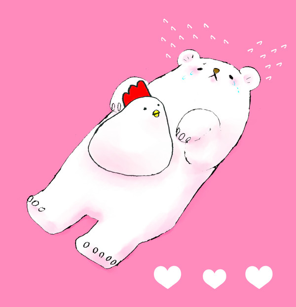 ＼コケコッコー／＼おもい／