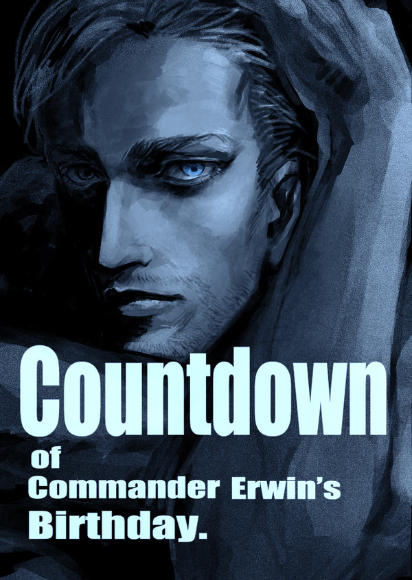 Countdown of Erwin's Birthday