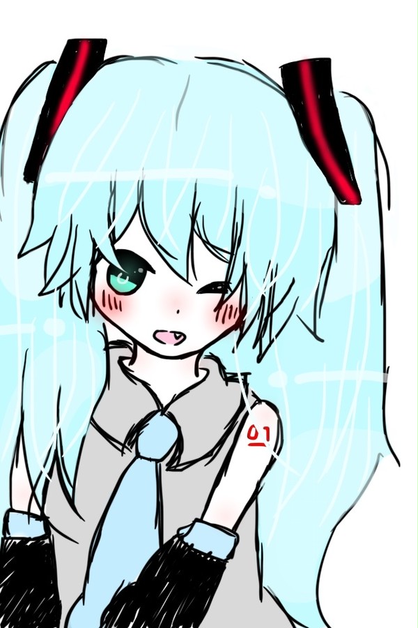 ミクさん＊アプリ描＊