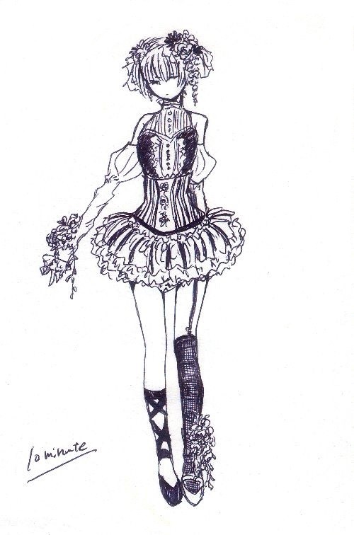 ボールペンらくがきつめ