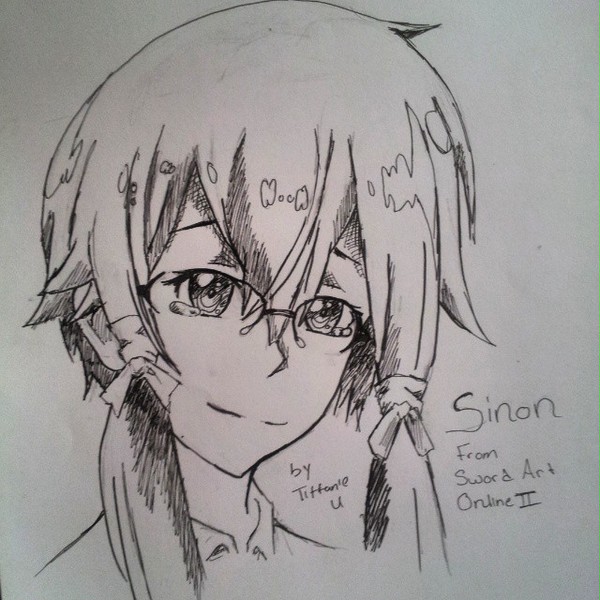 Sinon from Sword Art online 2