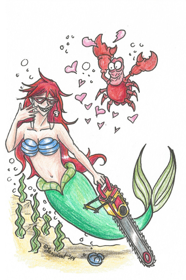 Grell the little mermaid