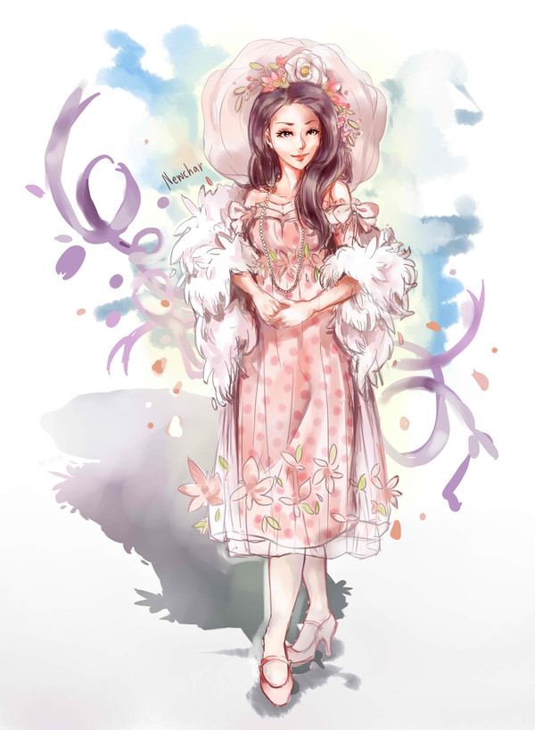 The lady