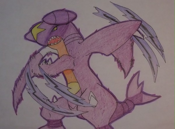 【ダークポケモン化計画】ガブリアスとルカリオ