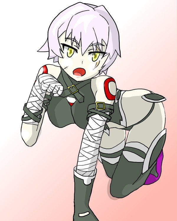 雌豹のポーズ