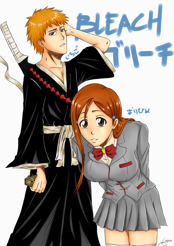 Bleach - Orihime and Ichigo