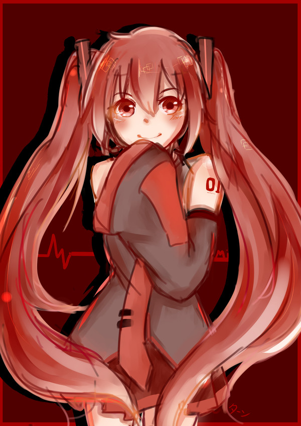 赤ミク