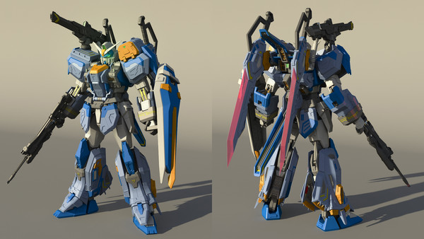 Duel Gundam Assault Shroud Ver.B