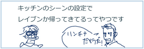 ハンチャのおはなし　キッチン編