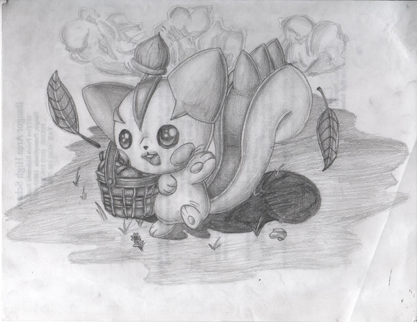 Pachirisu Sketch