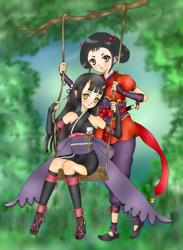 チトセとサクヤ