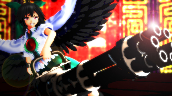 【ＭＭＤ】お空と機関銃
