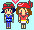 サトハルinドット絵