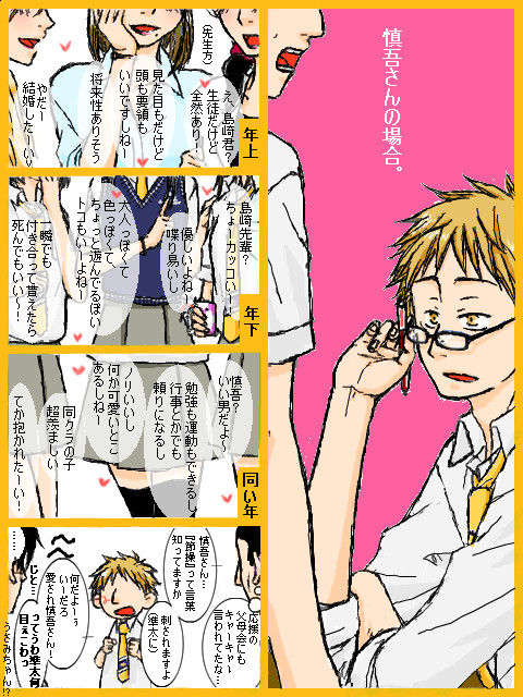 女子からの評価について