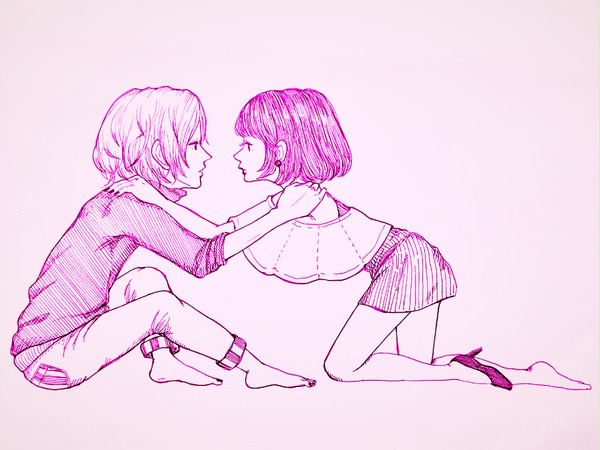 猟奇的なキスをわたしにして