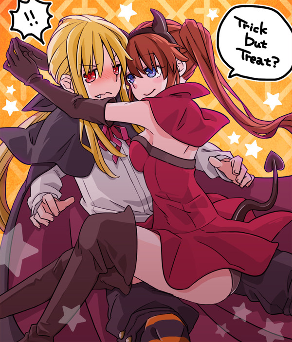 なのフェイでハロウィィィン！