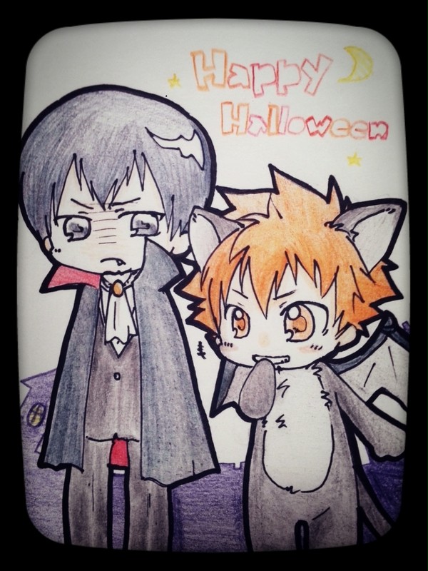ハロウィンらくがき