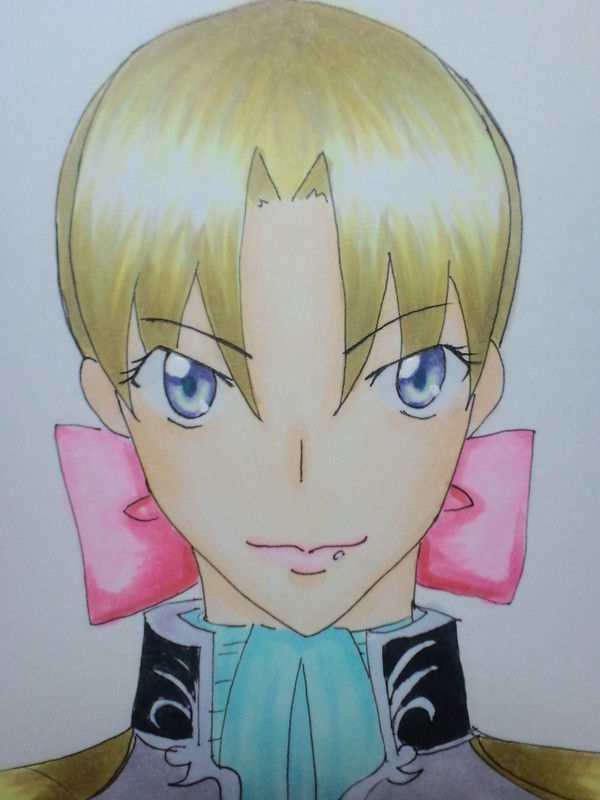 リリーナ様を描き直した