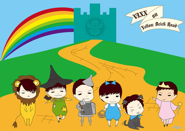 Follow the yellow brick road