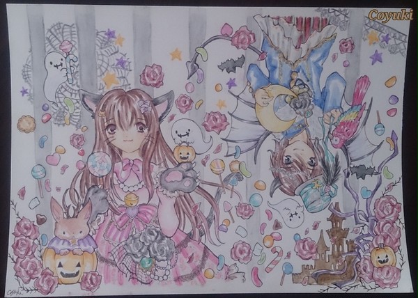 ハロウィンのイラスト