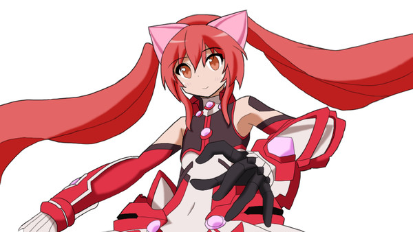 私、ツインテールになってます。