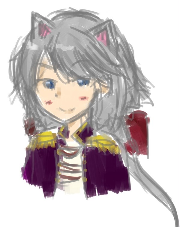 ハーシュ様らくがき