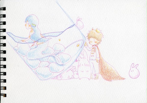 人魚とうさぎ
