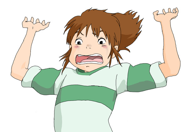 【千と千尋の神隠し】 【ジブリ】荻原 千尋 描いてみた