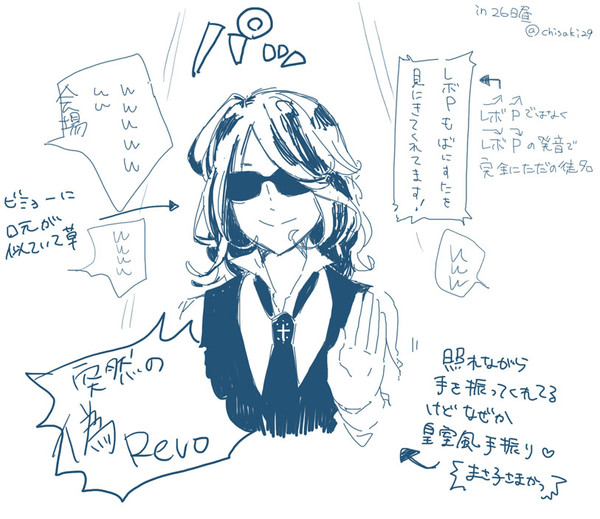 祝賀祭らくがき