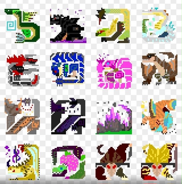 モンスターのオリジナルアイコン！3！