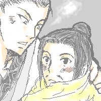 過去絵：馬劉