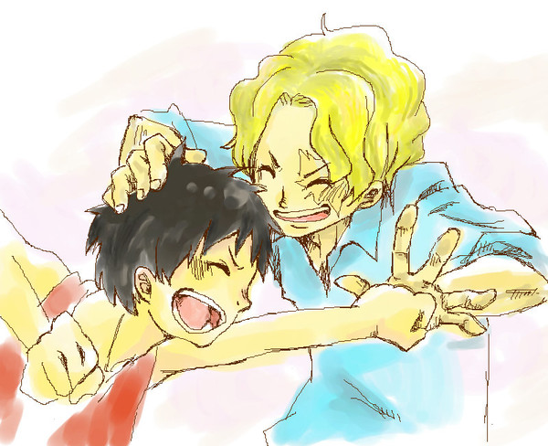 ルフィとサボ