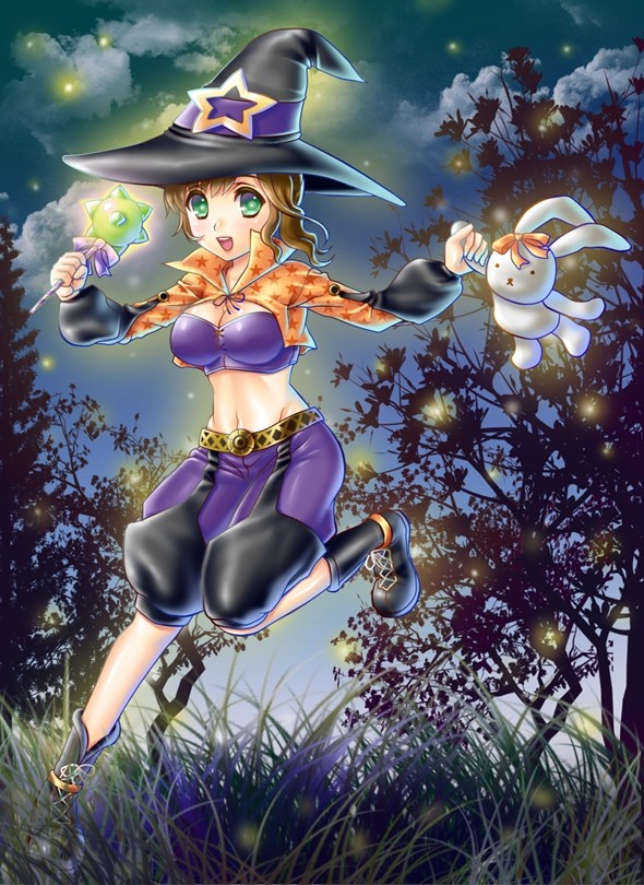ハロウィン絵
