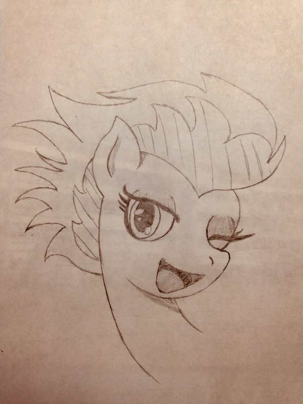 手描きスピッツファイア②