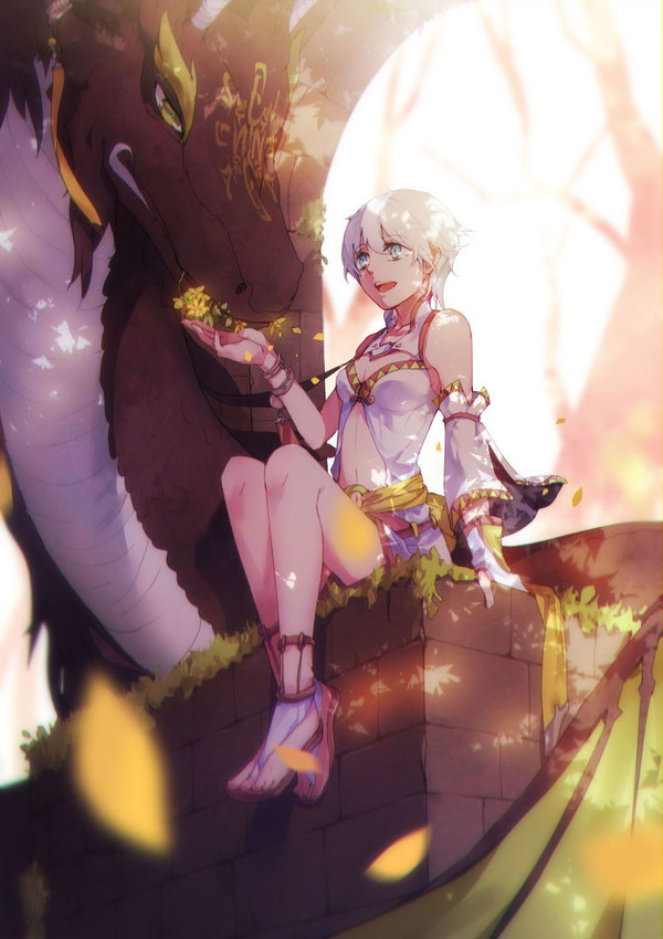 龍と少女