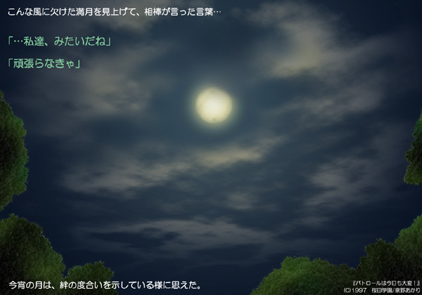 【一次創作小説イメージ】月夜を見上げる
