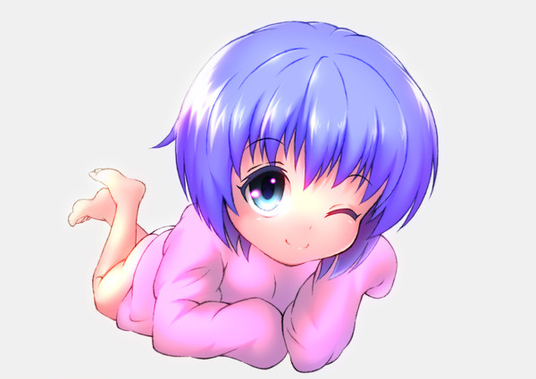 萌え袖セーターロリっ子パンツ