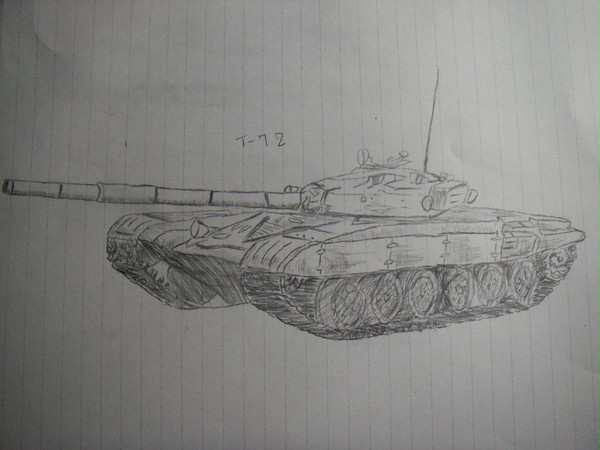 T-72B模写