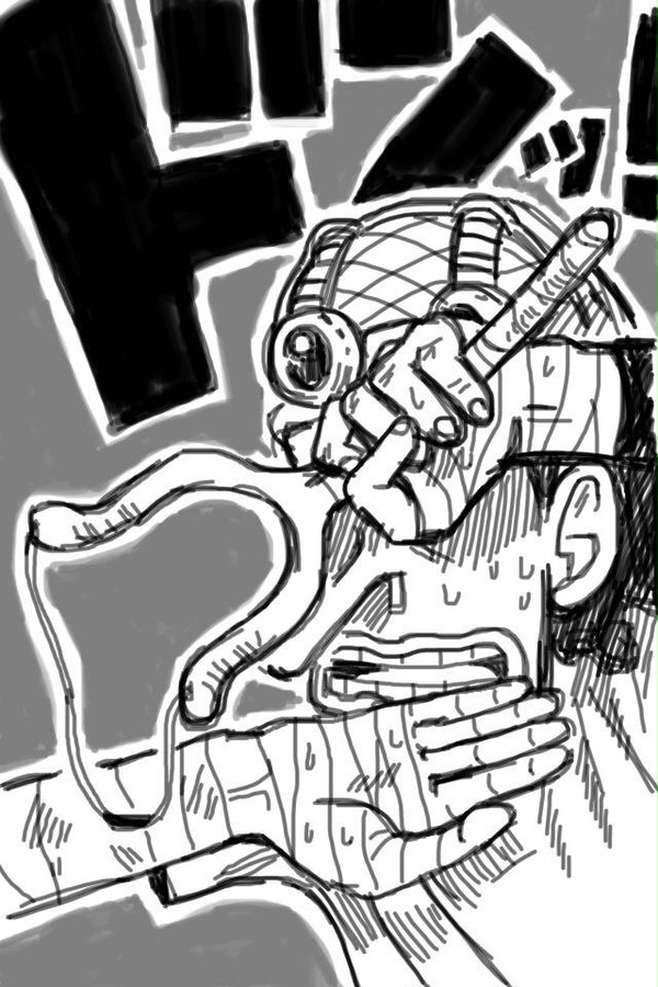 iPhone指描きイラスト✳︎ウソップ