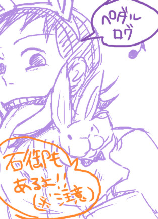 ペダル落書きログ