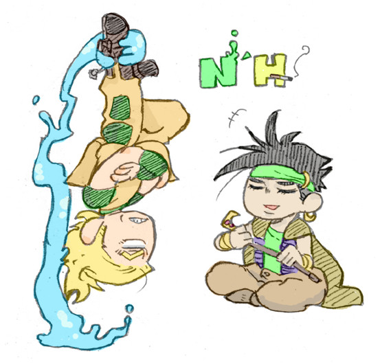 ゲブ神と皇帝つめ