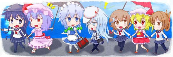 紅魔組、鎮守府訪問する