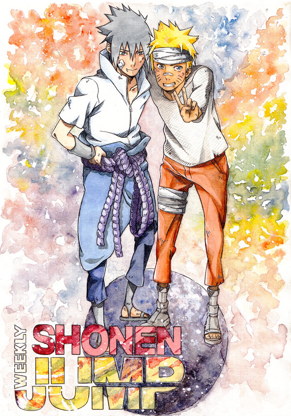 Naruto Fan Art Cover weekly JUMP